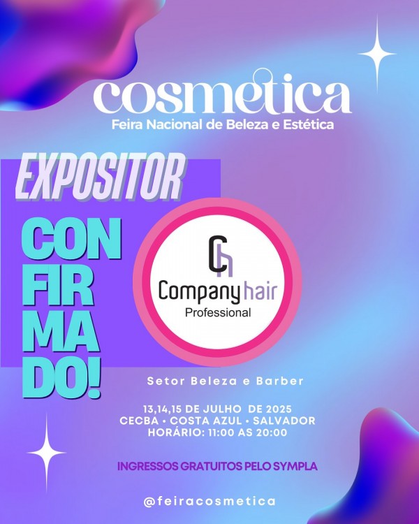 COSMÉTICA FEIRA NACIONAL DE BELEZA E ESTÉTICA